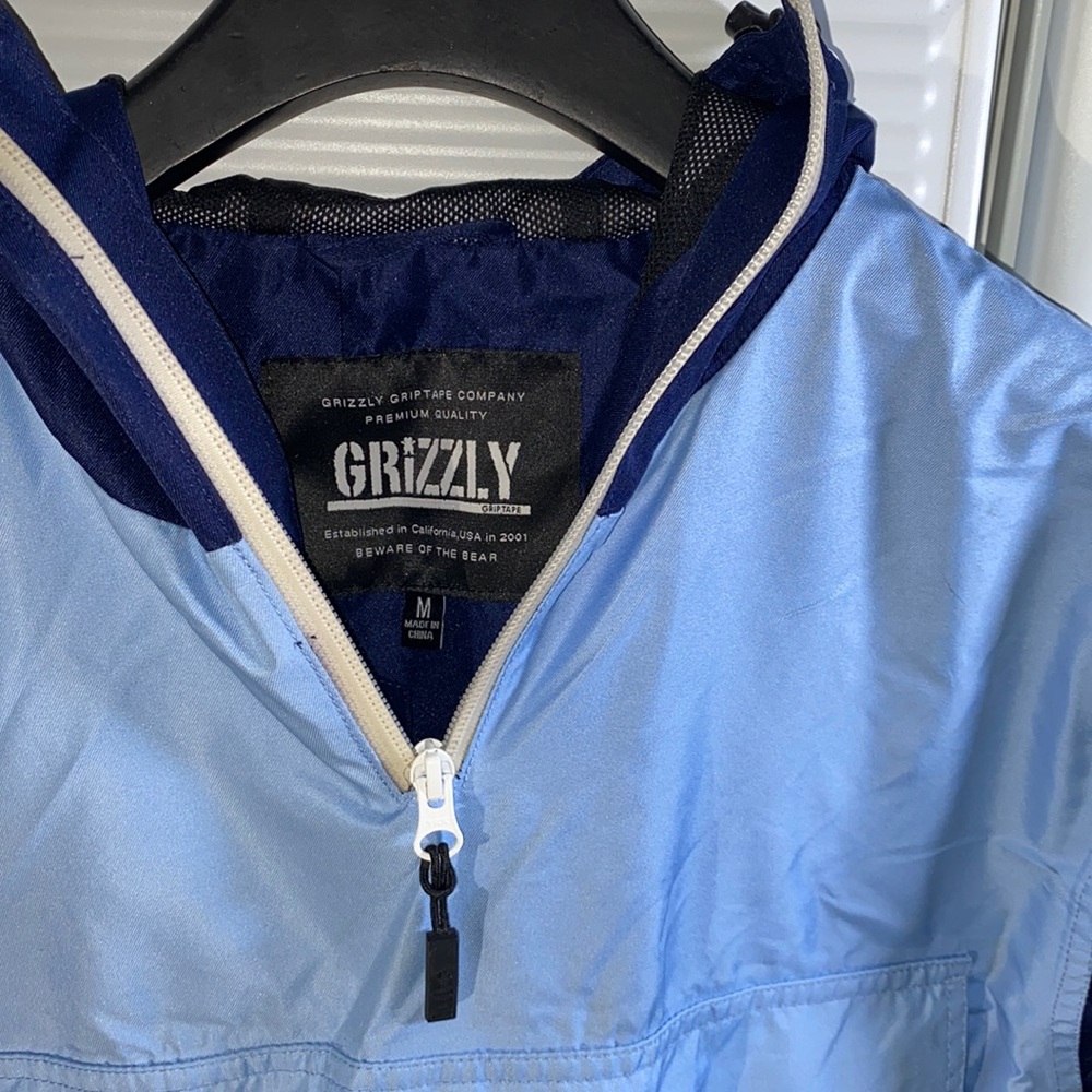 Grizzly, WindBreaker, Medium, Blue